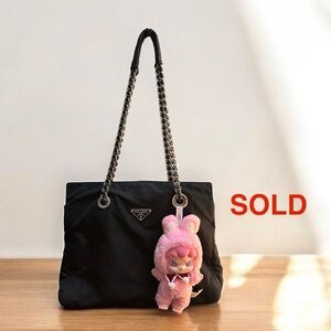 Authentic Prada Tessuto nylon tote bag.